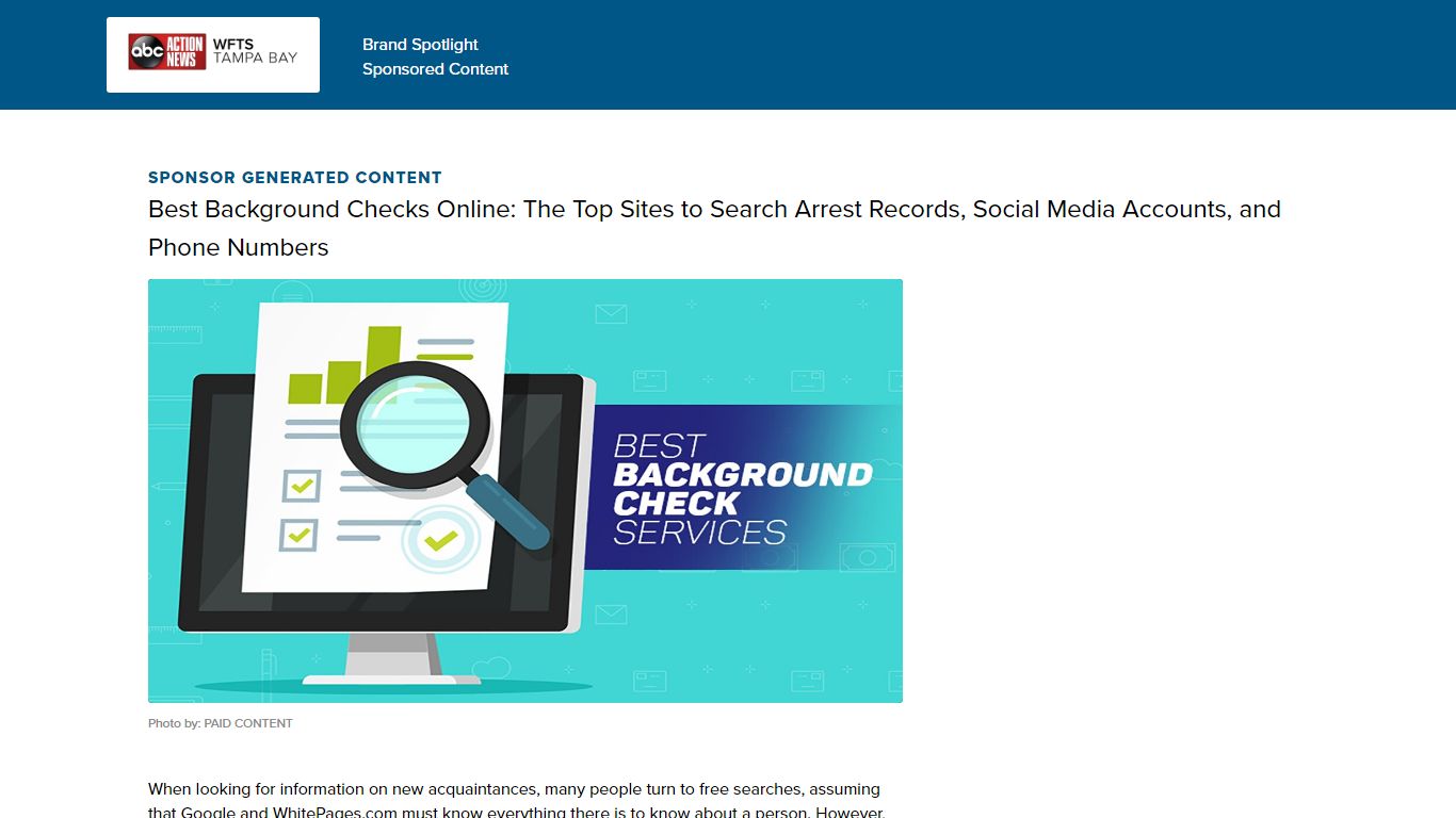 8 Best Background Check Services and People Search Websites - WFTS